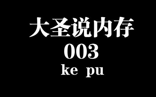 大圣说内存003 如何看懂内存条标签