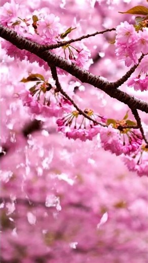 Hujan Sakura 🌸 | Relaxing Blossom Loop (Aesthetic)