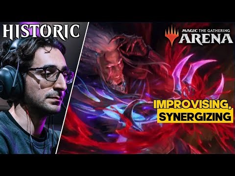 Improvising, Synergizing & Weaponizing FTW | Izzet Affinity | Historic Bo3 | MTG Arena