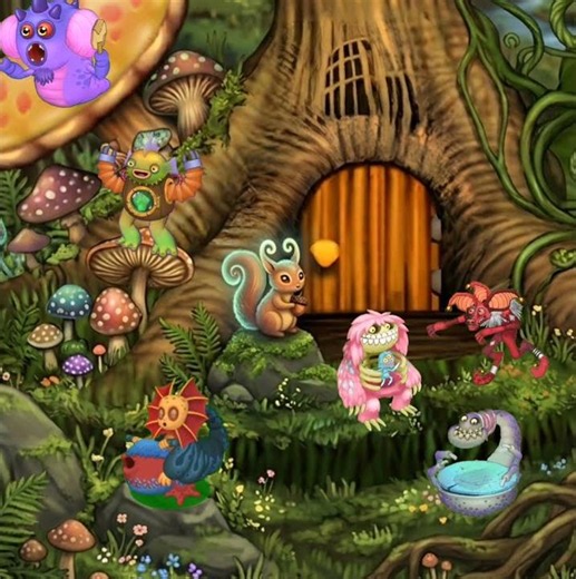 mushroom forest-#msm