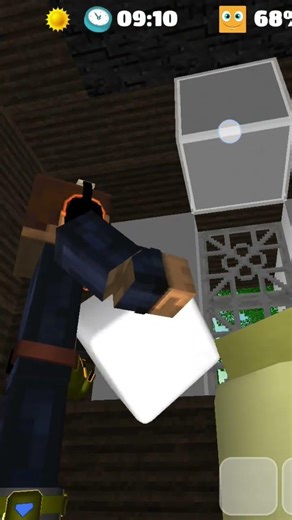 #TIMELAPSE​, START Alone BUILDLOG Cabin Wooden House HowTo Build Wooden Cabin#minecraft #shorts