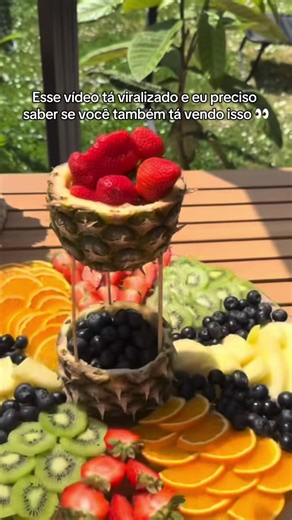 Todo mundo está fazendo desse jeito e agora você vai entender o porquê •• e Uma forma simples, bonita e diferente de servir frutas Salva esse vídeo pra testar depois e me conta se você faria assim