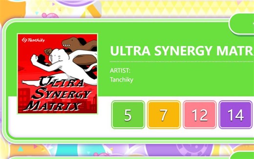 maimai[滴蜡克斯]FESTiVAL  ULTRA SYNERGY MATRIX (MASTER) AP 外录手元