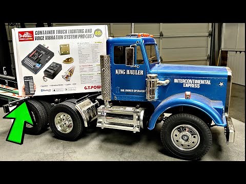 BETTER THAN A TAMIYA? G.T. POWER Truck Sound System, Lighting & Vibration System PRO 60A