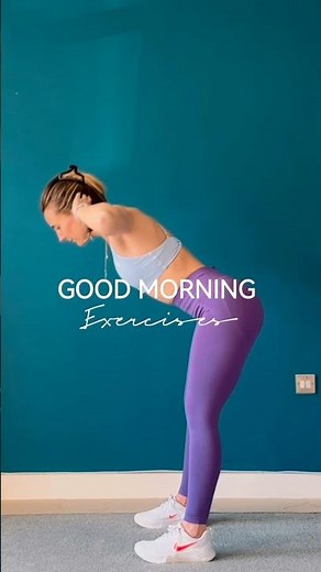 Standing Stretching Exercises to Wake Up Your Body ☀️💚 #morningstretching