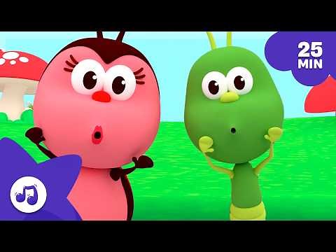 Let's Dance and Move! Children's Songs for the Garden ⭐ [25 min] | Bichikids