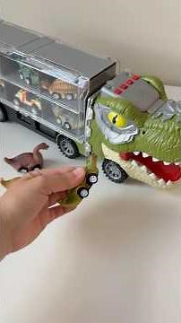 T-Rex pullback and go dinosaur carrier toy review