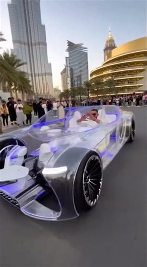 Dubai's is Back in Transparent Car Market 🚙 Let's Viral AI Tech