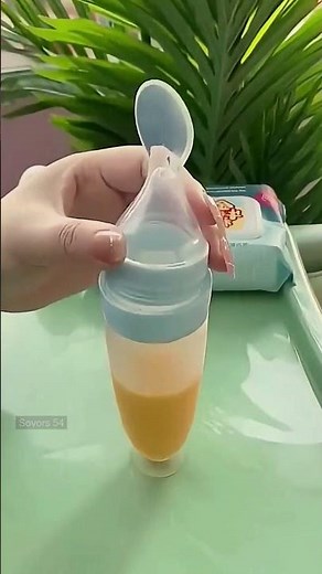 🌳Silicone Baby Spoon Feeder 👶 | Easy & Mess-Free Baby Feeding 4–6 Months #3544 ‪@sovorsgadget‬
