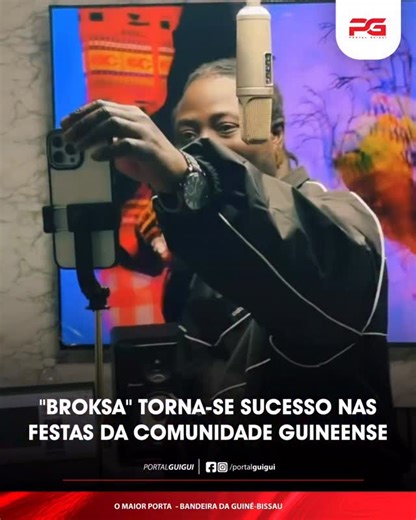 ✨️ “BROKSA” TORNA-SE SUCESSO NAS FESTAS DA COMUNIDADE GUINEENSE A música “Broksa”, do álbum “NKA BINNA” de El Matchonis, está a ser cada vez mais consumida e transformou-se numa autêntica febre nas festas da comunidade guineense. O som, inspirado nas raízes tradicionais da Guiné-Bissau, tem conquistado cada vez mais espaço e já é presença obrigatória nos convívios e celebrações. Para quem ainda não o conhece, El Matchonis é dono de uma voz marcante e de uma presença artística que não passa despe