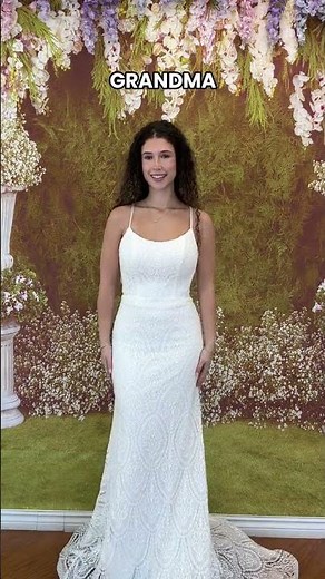 Who would you bring wedding dress shopping with you? 💗