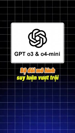 OpenAI tung ra o3 và o4-mini là mô hình AI mạnh nhất #centrix #chatgpt #gpto3 #o4mini
