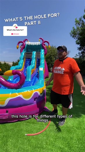 Different Ways to Use the Hole on Inflatables