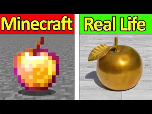 Realistic Minecraft │ Expectation vs reality
