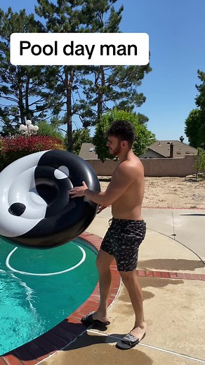 My friends pool is not regulation