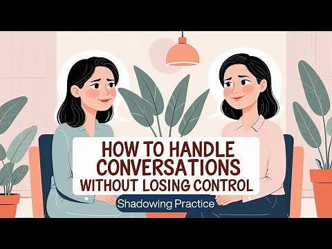 How to Handle Difficult Conversations Without Losing Control | B2 Shadowing Practice