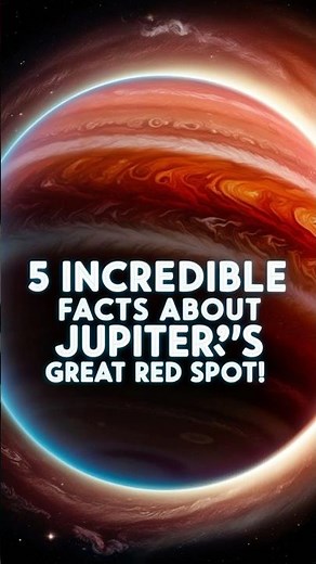 5 Incredible Facts About Jupiter’s Great Red Spot! 🪐🌪️ (The Biggest Storm in the Solar System!)