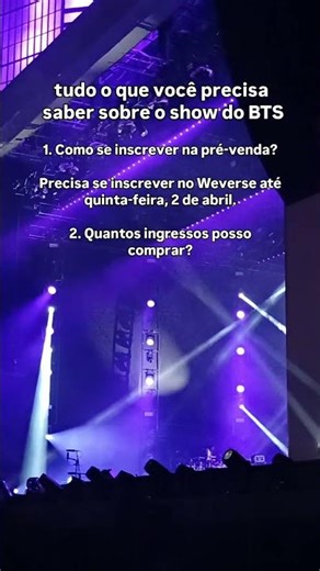 tudo o que você precisa saber sobre o show do BTS em São Paulo