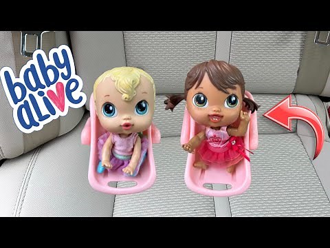 NEW Baby alive crib life dolls go on a outing 🛒