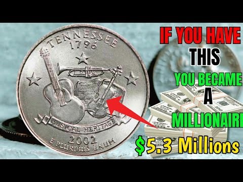 🎵 2002 Tennessee Quarter Worth $5.3 MILLION?! | RARE COIN ALERT 💎 | World Coins Hub | #usacoins