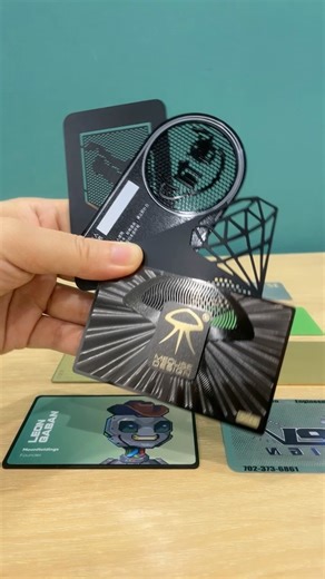 Luxury Printing Stainless Steel VIP Membership Cards Metal Brass Business Gift Card