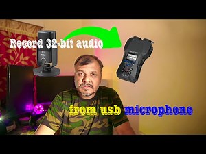 Connecting Rode NT-USB Mini Microphone with Zoom - H1 XLR - Digital Stereo Recorder