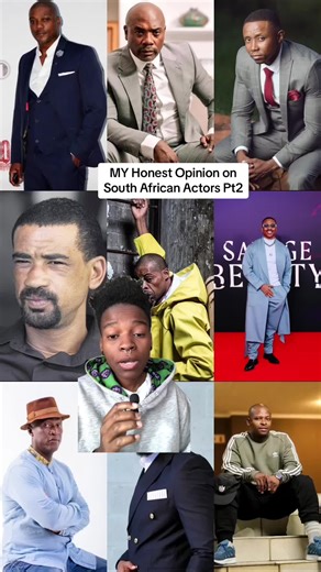 MY OPINIONS on South African actors pt2. Key words: MY OPINIONS. #fyp #whattowatch #acting