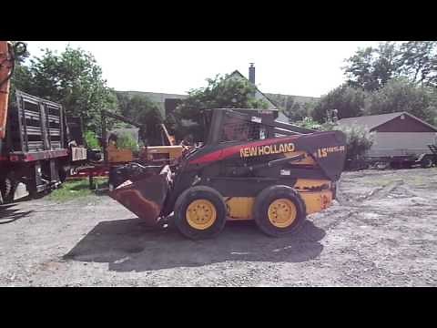 New Holland LS185B Skid Steer Demo