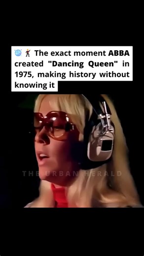 Step into a time capsule from 1975 and witness ABBA creating what would become one of pop music's most enduring masterpieces. This rare studio footage captures the Swedish quartet during the recording sessions of