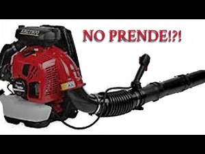 (RDMJ): Red Max (EBZ8050RH) Diagnosis: Does not start, only starts with starting fluid.