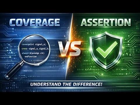 Assertion Vs Coverage #semiconductor #vlsi #tech