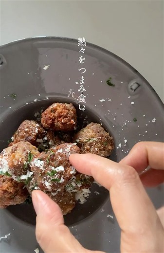 南イタリアの揚げたて ミートボール #イタリア料理 #ポルペッテ #肉団子