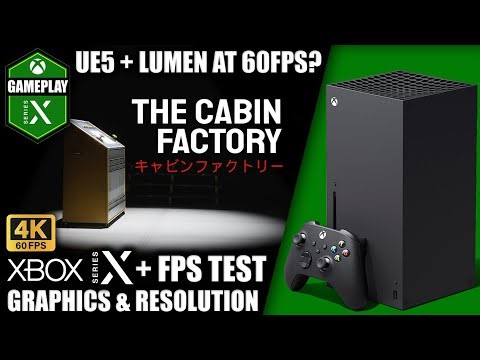 The Cabin Factory - Xbox Series X Gameplay + FPS Test