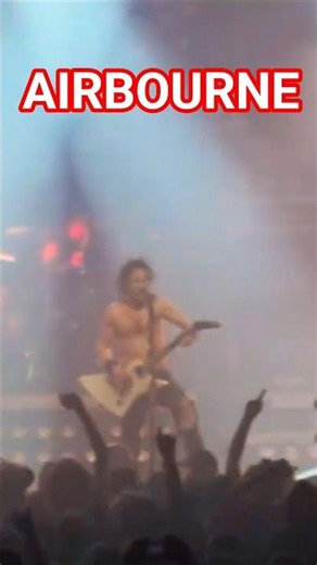 AIRBOURNE LIVE METAL 03/2026 Lyon #hardrock #concert #livemetal #headbang #metalhead #metalmusic