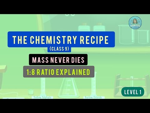 Laws of Chemical Combination Class 9 (Using Virtual Lab) | Spiral 1 | Level 1 | Video 1.1