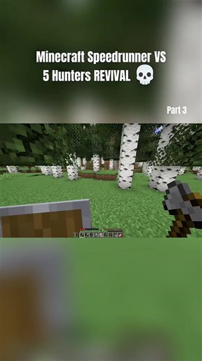 Minecraft Speedrunner vs 5 Hunters: Epic Revival Battle