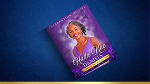 Purple Roses Funeral Program Template: Celebration of Life (canva Template) - Etsy