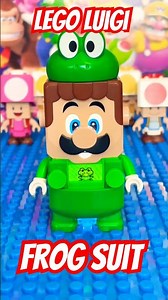 Lego Super Mario Luigi Frog Costume #lego #nintendo #shorts