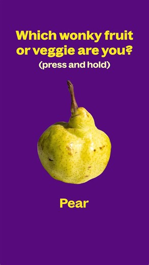 Hmm... if you were a fruit or veggie, which one would you be? 🤔 #funny #fruits #veggies #games #pear #apple #zucchini #avocado | Farmers Pick