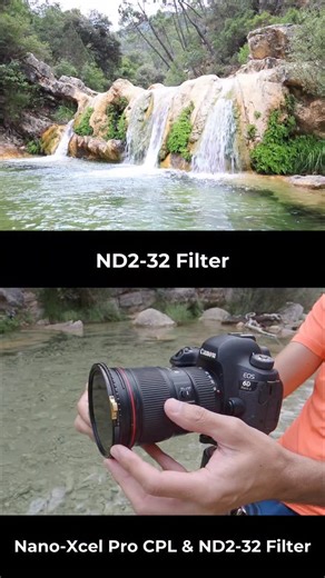 K&F CONCEPT on Instagram: "See how ND&CPL filter takes your waterfall shots from “nice” to “wow” 🤗 Who wanna try? ❤Credit: @jcleguey 📸Used: @kfconcept Nano-Xcel Pro CPL & ND2-32 Filter . . . #kfconcept #kfconceptcreator #kfconceptfilter #ndfilter . . . #cplfilter #photographyaccessories #cameragear #landscapephotography #outdoorphotography #waterfallphotography #longexposurephotography #longexposure #behindthescenes #travelphotography #photographerlife #contentcreators"