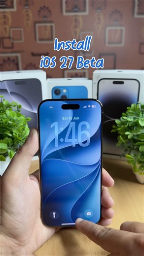 Want to try iOS 27 Developer Beta? Here’s how to install it! 📱✨ #iphone #reels #ios #ios27 #apple