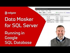 Data Masker for SQL Server Running on Google SQL Database