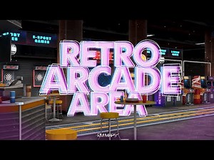 Retro Arcade Area | FiveM Map [MLO]