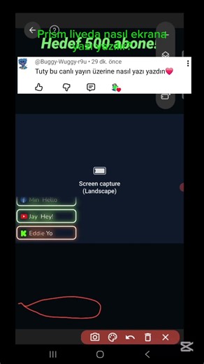 Prism Live Nasıl Ekrana Yazı Yazılır? #shorts #tutorial #keşfet #keşfetbeniöneçıkar #keşfetteyiz