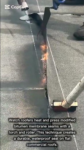 Professional Torch-Down Flat Roof Installation