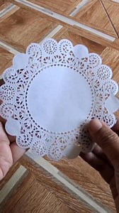 Memanfaatkan Doilies Paper Untuk Menghias Tas Hampers Lebaran #diy #tutorial #hampers #hamperslebaran #taskertas | Niyu Lutfi