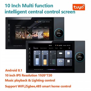 [Hot Item] Tuya 10 Inch Smart Home System Wireless Central Control Screen Voice Intelligent Switch Control Panel Tuya Zigbee Gateway
