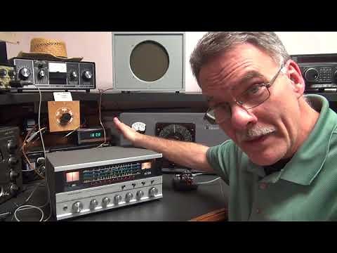 Realistic DX-150 160 Shortwave ham radio receiver Crystal Calibrator Modification D-lab