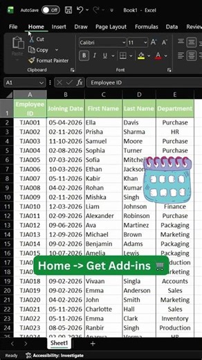 Get a Pop-Up Calendar in Excel! 📅 (Zero-Cost Hack)