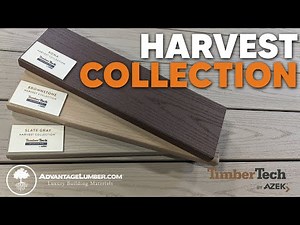 Color Comparison of TimberTech Harvest Collection by AZEK